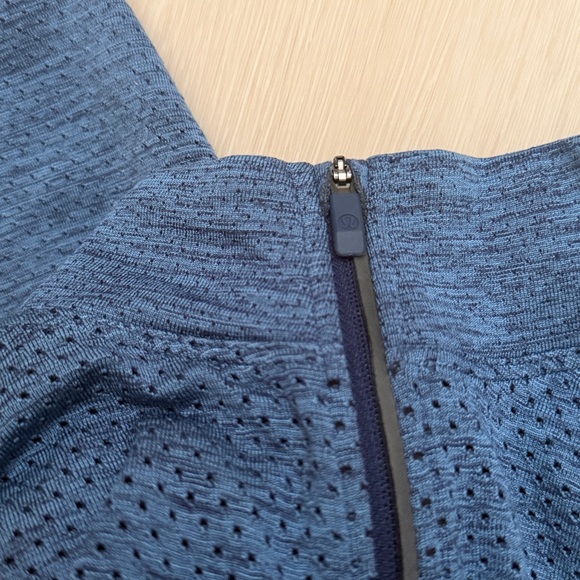 lululemon athletica Men's Zip-Up Sweater in Blue - Picture 6 of 9